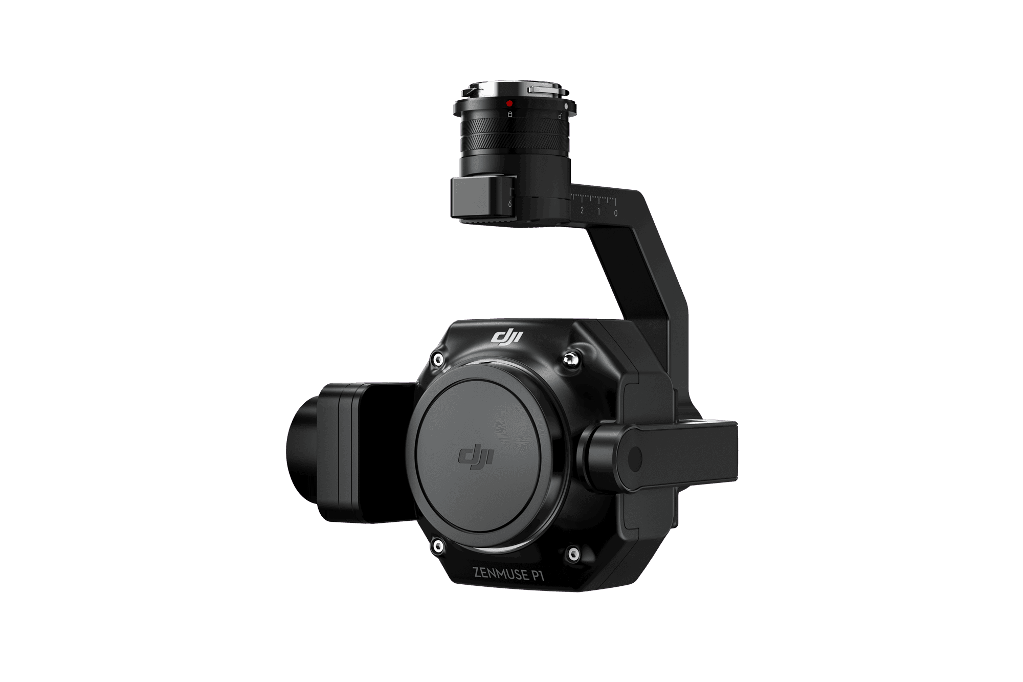 DJI Zenmuse PI lense off view