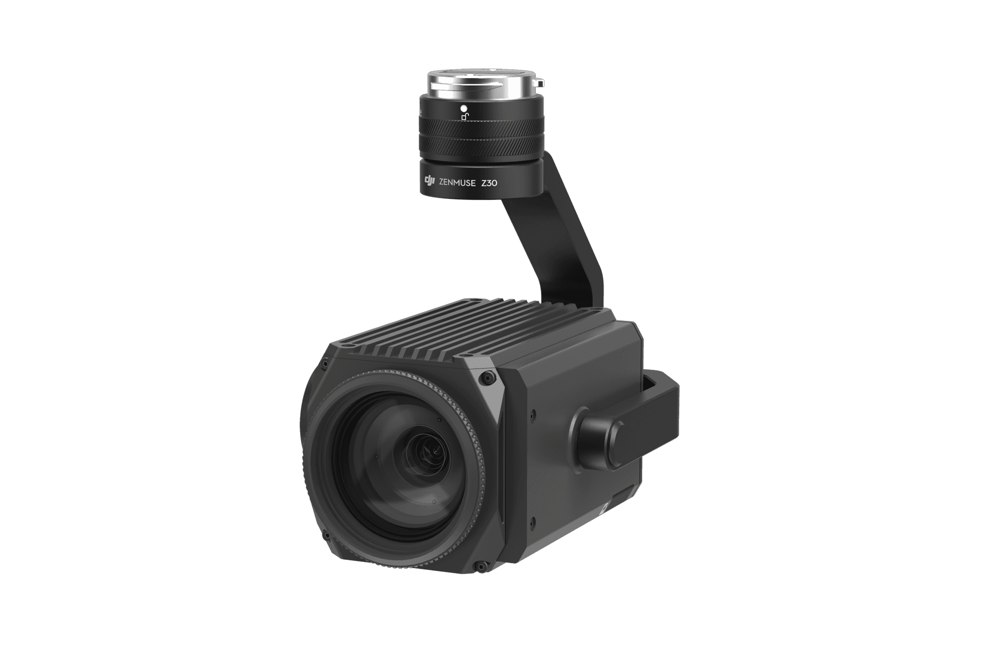DJI Zenmuse Z30 front angled view