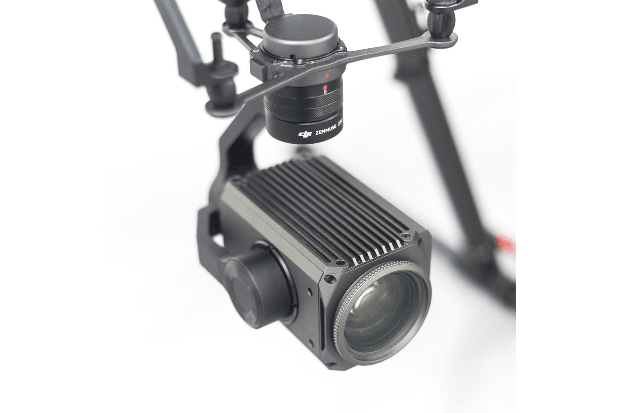 DJI Zenmuse Z30 close up view on the matrice