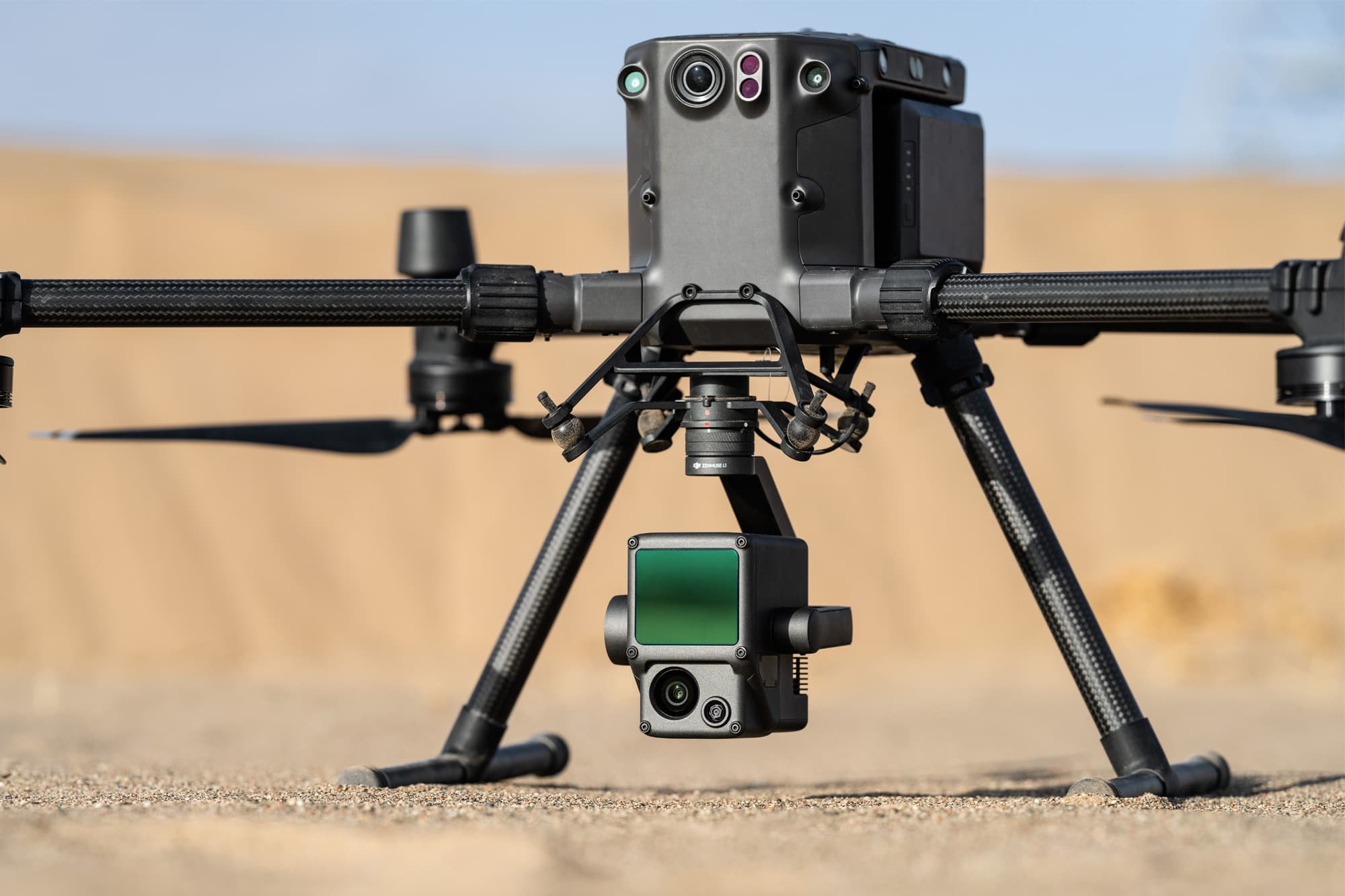 DJI Zenmuse L1 on the Matrice 300 RTK